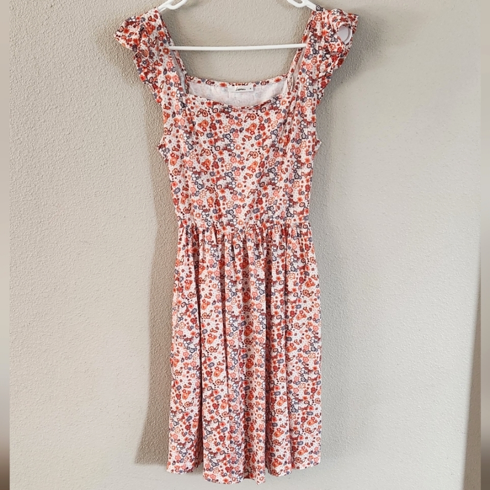Floral Ruffle Dress